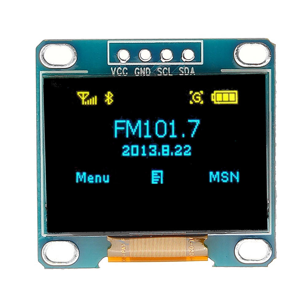 OLED 4pin 128x64 Display Module 0.96