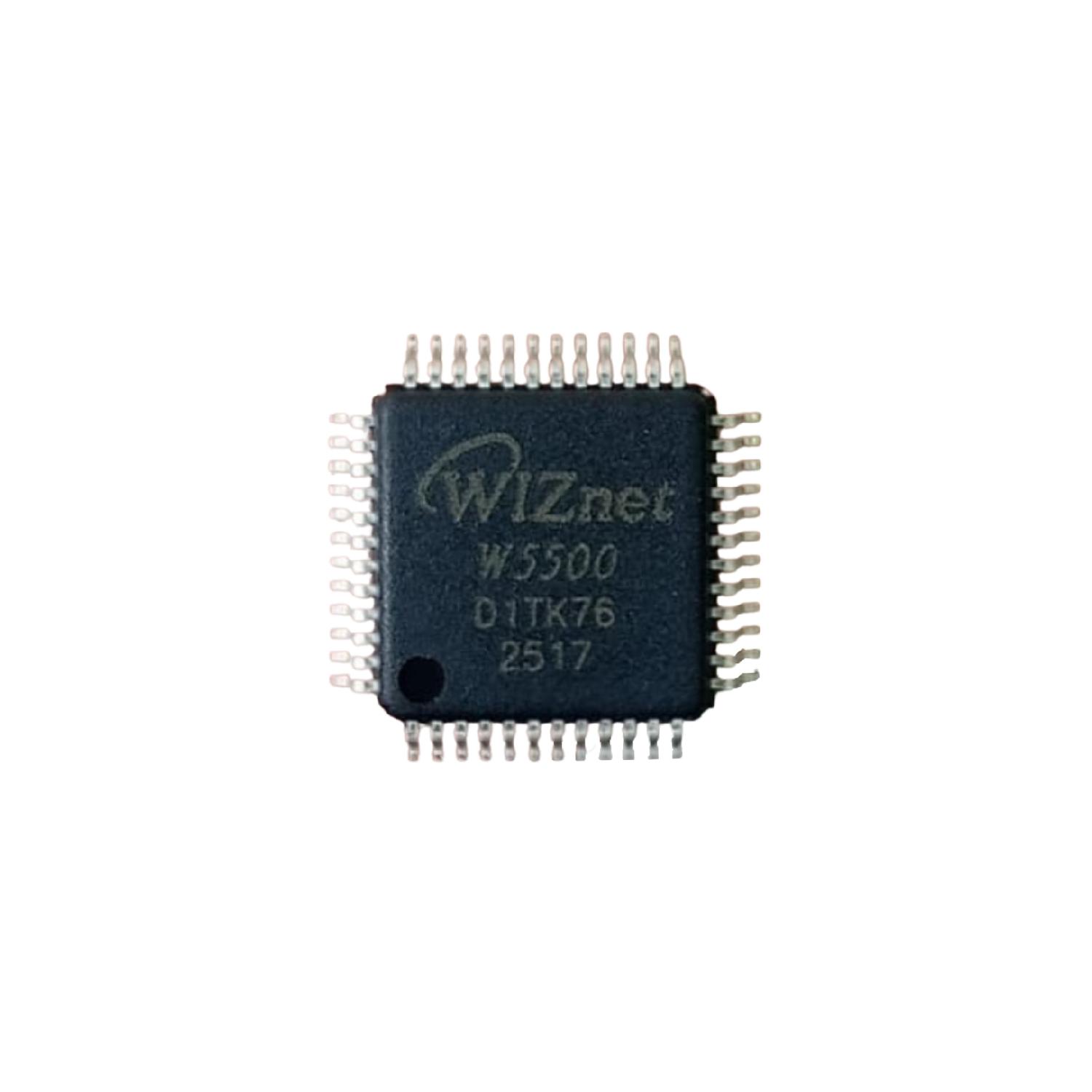 W5500 is a Hardwired TCP/IP embedded Ethernet controller that uses SPI