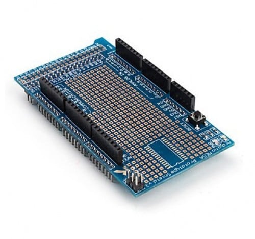 Prototype Shield V3 Mini Breadboard- Arduino Mega - Rajguru electronics