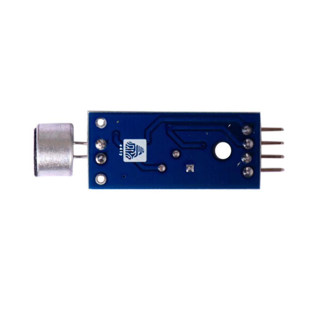 Sound Sensor Module by ADIY is used to detect the intensity of sound.