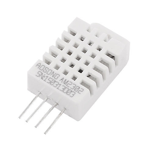 DHT22 Humidity and Temperature Sensor with a capacitive humidity sensor and  a thermistor available at Rajguru Electronics