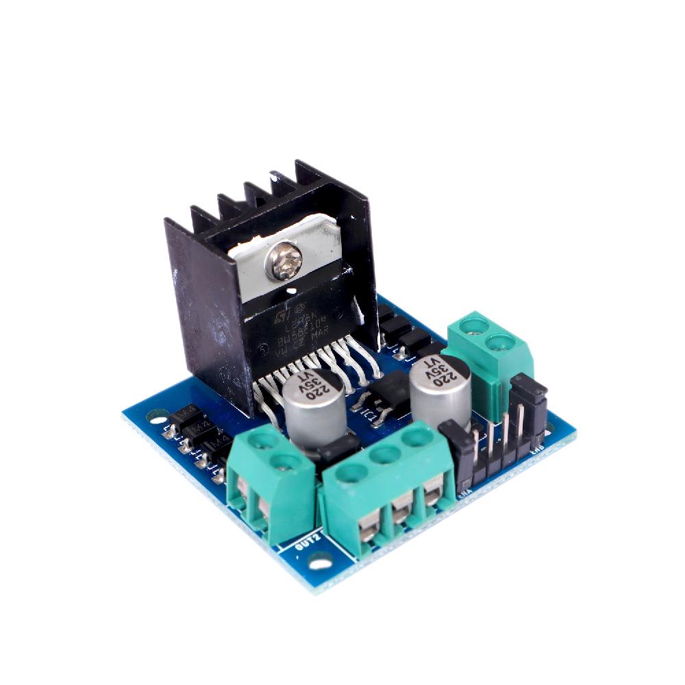 ADIY L298N Motor Driver Module is a high power motor driver module for ...